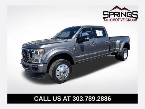 Used 2021 Ford F450 Platinum w/ FX4 Off-Road Package AWD/4WD image 1