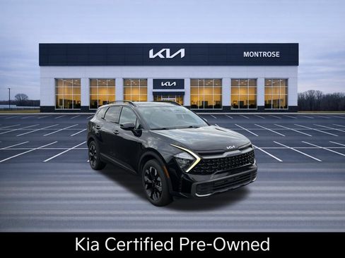 Certified 2023 Kia Sportage X-Line w/ X-Line Premium Package AWD/4WD image 3