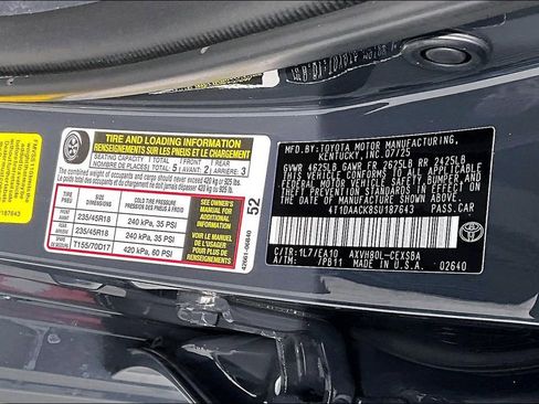 Certified 2025 Toyota Camry SE FWD image 21