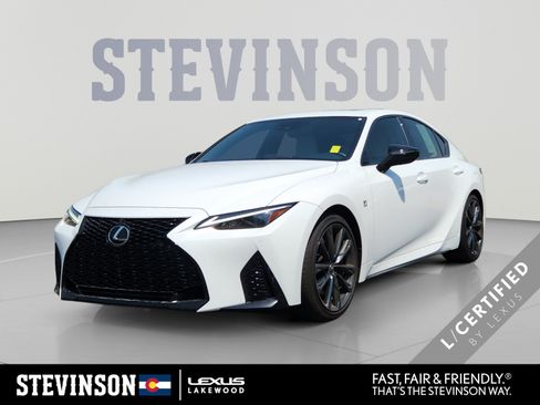 Certified 2025 Lexus IS 350 F Sport w/ Navigation Package RWD image 1