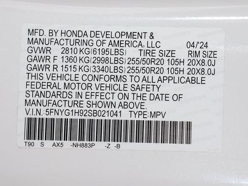 Used 2025 Honda Pilot Black Edition image 43