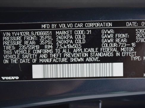 Used 2018 Volvo XC60 T5 Inscription w/ Luxury Seat Package image 81