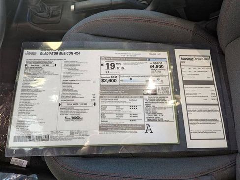 New 2026 Jeep Gladiator Rubicon AWD/4WD image 16