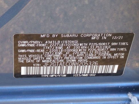 Used 2022 Subaru Crosstrek 2.0i Premium w/ Moonroof Package image 35