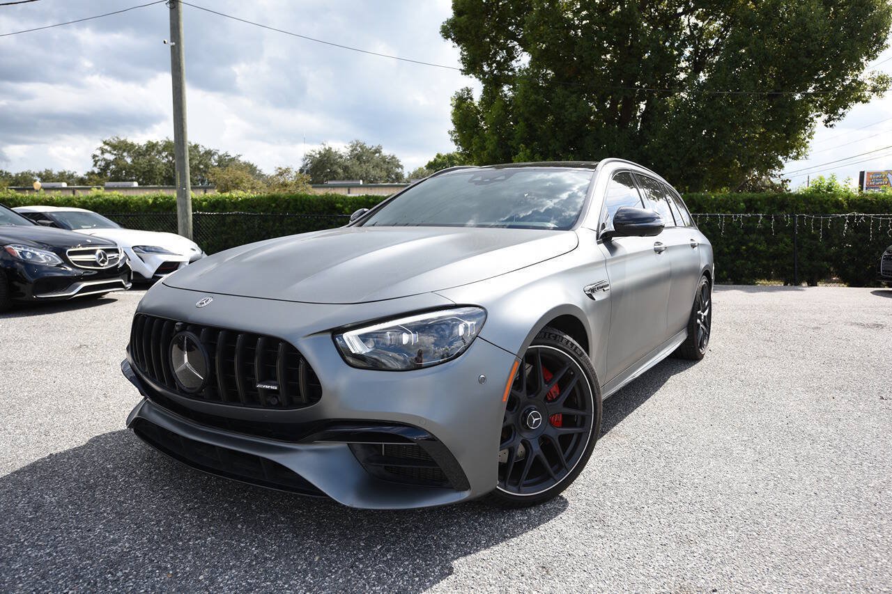 Used 2021 Mercedes-Benz E 63 AMG S image 1