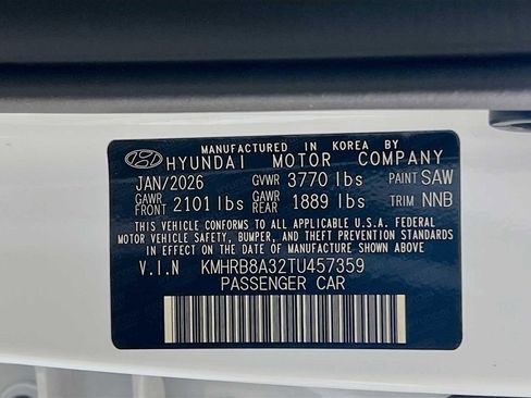 New 2026 Hyundai Venue SE FWD image 20