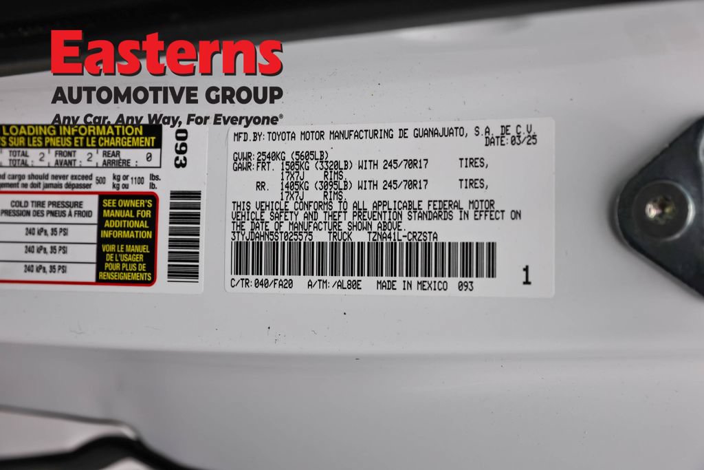Used 2025 Toyota Tacoma SR RWD image 32