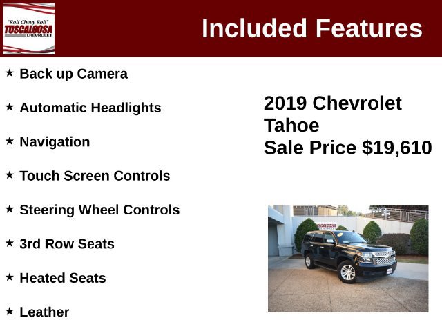 Used 2019 Chevrolet Tahoe LT AWD/4WD image 6
