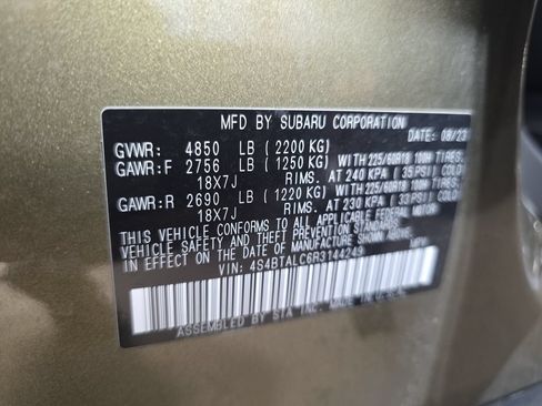 Used 2024 Subaru Outback Onyx Edition AWD/4WD image 35