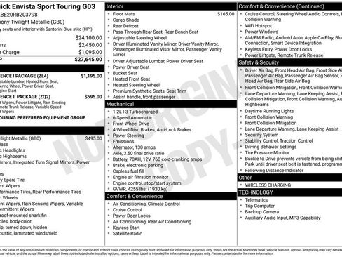 Used 2024 Buick Envista Sport Touring w/ Convenience I Package FWD image 23