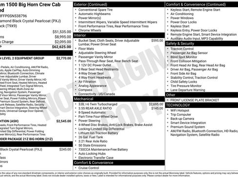 Used 2025 RAM 1500 Big Horn AWD/4WD image 35
