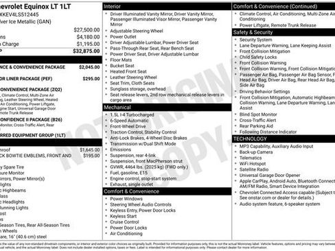 Used 2020 Chevrolet Equinox LT FWD image 34