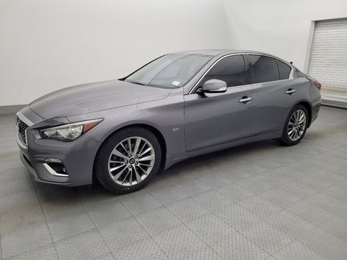 Used 2019 INFINITI Q50 Luxe w/ Cargo Package (L96) image 2