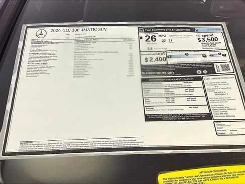 New 2026 Mercedes-Benz GLC 300 4MATIC image 18