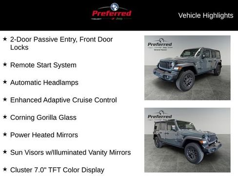 New 2025 Jeep Wrangler Sport S image 12