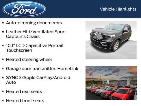 Used 2020 Ford Explorer Platinum w/ Premium Technology Package AWD/4WD image 12