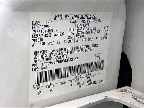 Used 2016 Ford F250 Lariat w/ Chrome Package image 33