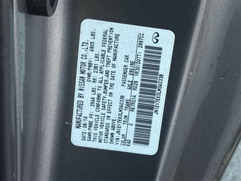 Used 2020 INFINITI Q60 3.0t Luxe w/ Cargo Package image 27