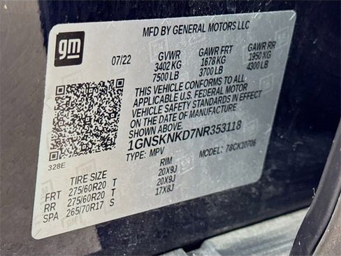 Used 2022 Chevrolet Tahoe LT w/ LT Signature Plus Package image 35