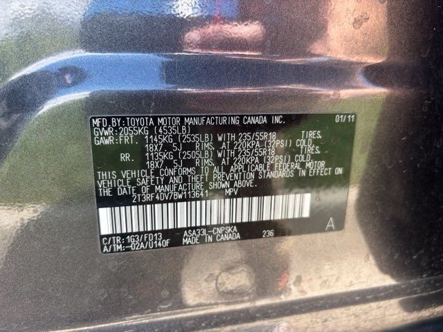 Used 2011 Toyota RAV4 Sport w/ Sport Extra Value Pkg AWD/4WD image 11