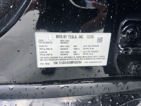 Used 2021 Tesla Model S Long Range Plus AWD/4WD image 37