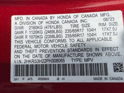Used 2023 Honda CR-V LX image 35