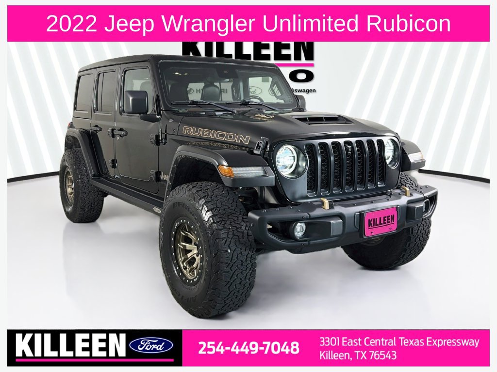 Used 2022 Jeep Wrangler Unlimited Rubicon w/ Trailer Tow Package AWD/4WD image 1