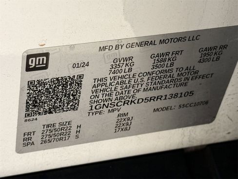 Certified 2024 Chevrolet Tahoe RST w/ Luxury Package image 31