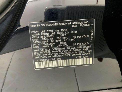 New 2026 Volkswagen Atlas SE image 14