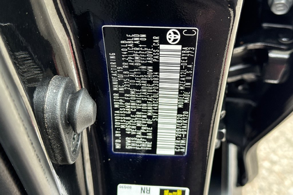 Certified 2020 Toyota Corolla XSE FWD image 27