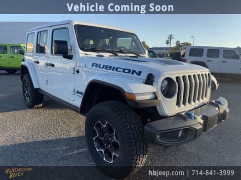 Used 2021 Jeep Wrangler Unlimited Rubicon 4xe w/ Cold Weather Group image 3