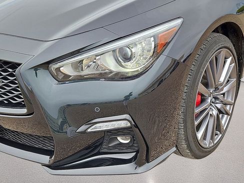Used 2023 INFINITI Q50 Red Sport 400 w/ Black Opal Edition AWD/4WD image 9