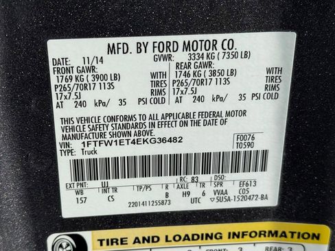 Used 2014 Ford F150 XL w/ XL Plus Package AWD/4WD image 19