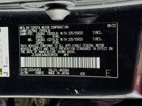 Certified 2022 Lexus RX 350L FWD w/ Premium Package image 34