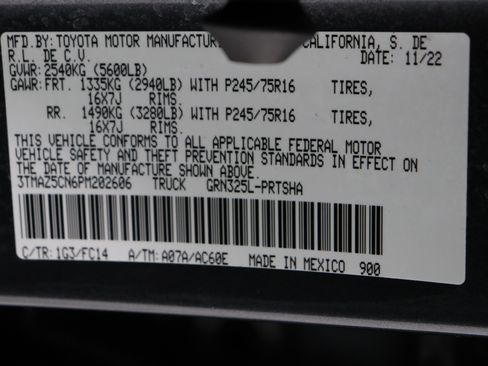 Certified 2023 Toyota Tacoma SR5 image 39