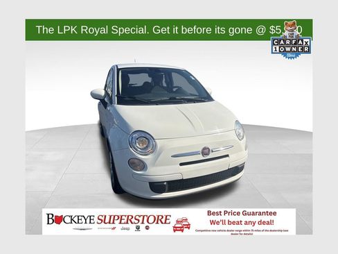 Used 2017 FIAT 500 Pop w/ Popular Equipment Package FWD image 1