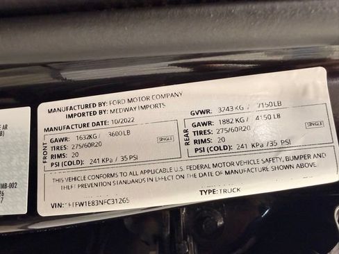Used 2022 Ford F150 XLT w/ Equipment Group 302A High AWD/4WD image 52