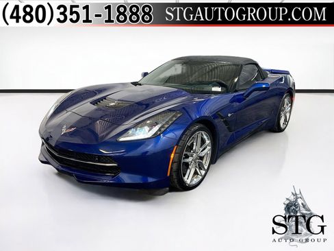 Used 2016 Chevrolet Corvette Stingray Convertible w/ 2LT Preferred Equipment Group RWD image 1