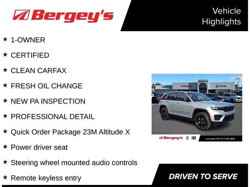 Used 2024 Jeep Grand Cherokee Altitude image 8