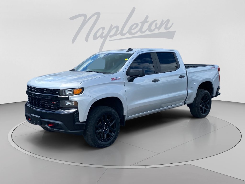 Used 2021 Chevrolet Silverado 1500 Custom Trail Boss w/ Safety Confidence Package AWD/4WD image 1