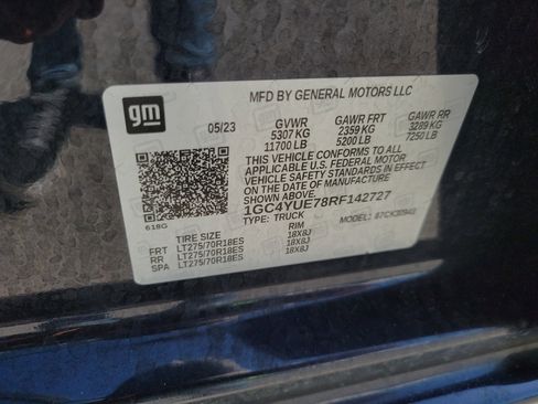 Certified 2024 Chevrolet Silverado 3500 LTZ w/ LTZ Plus Package image 36