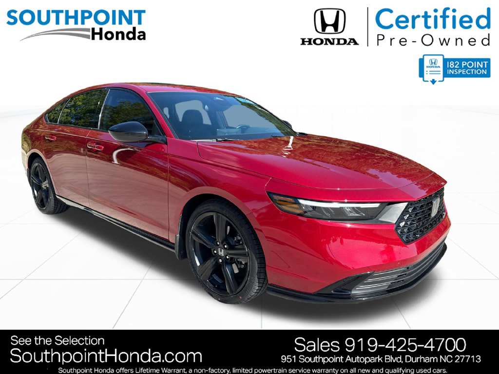 Certified 2024 Honda Accord Sport image 1