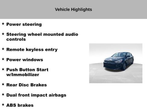Certified 2023 Kia Rio S w/ Technology Package image 37