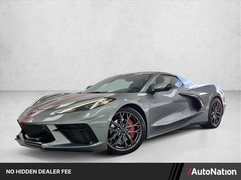 Used 2023 Chevrolet Corvette Stingray Premium Conv w/ Stealth Interior Trim Package RWD image 1