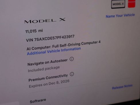 Used 2023 Tesla Model X AWD/4WD image 11