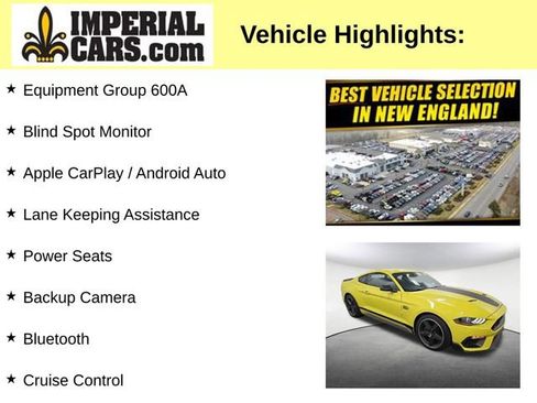 Used 2021 Ford Mustang Mach 1 RWD image 3