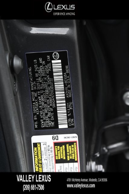 Certified 2024 Lexus ES 300h F Sport w/ Accessory Package (Z2) FWD image 25