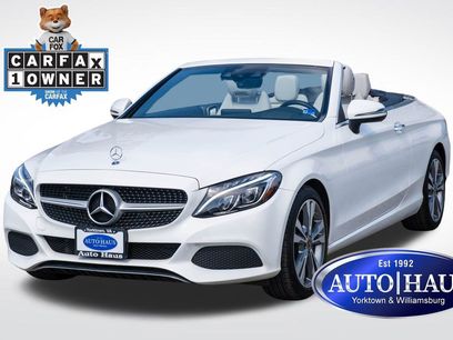 Used 2018 Mercedes-Benz C 300 4MATIC Cabriolet