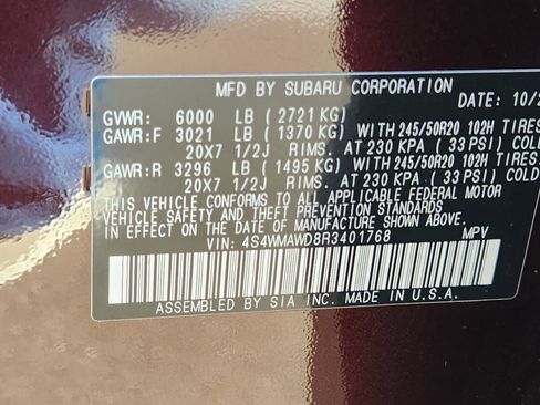 Used 2024 Subaru Ascent Touring image 28