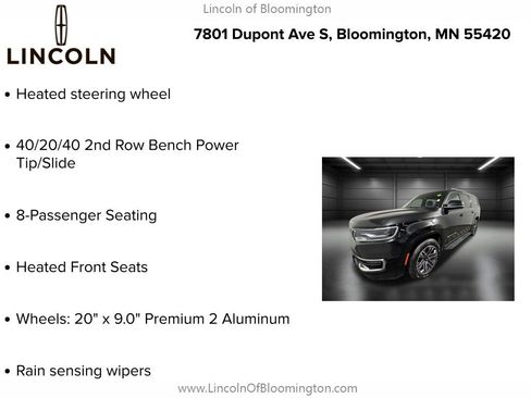 Used 2024 Jeep Wagoneer L Series II w/ Flexible Seating Group image 9